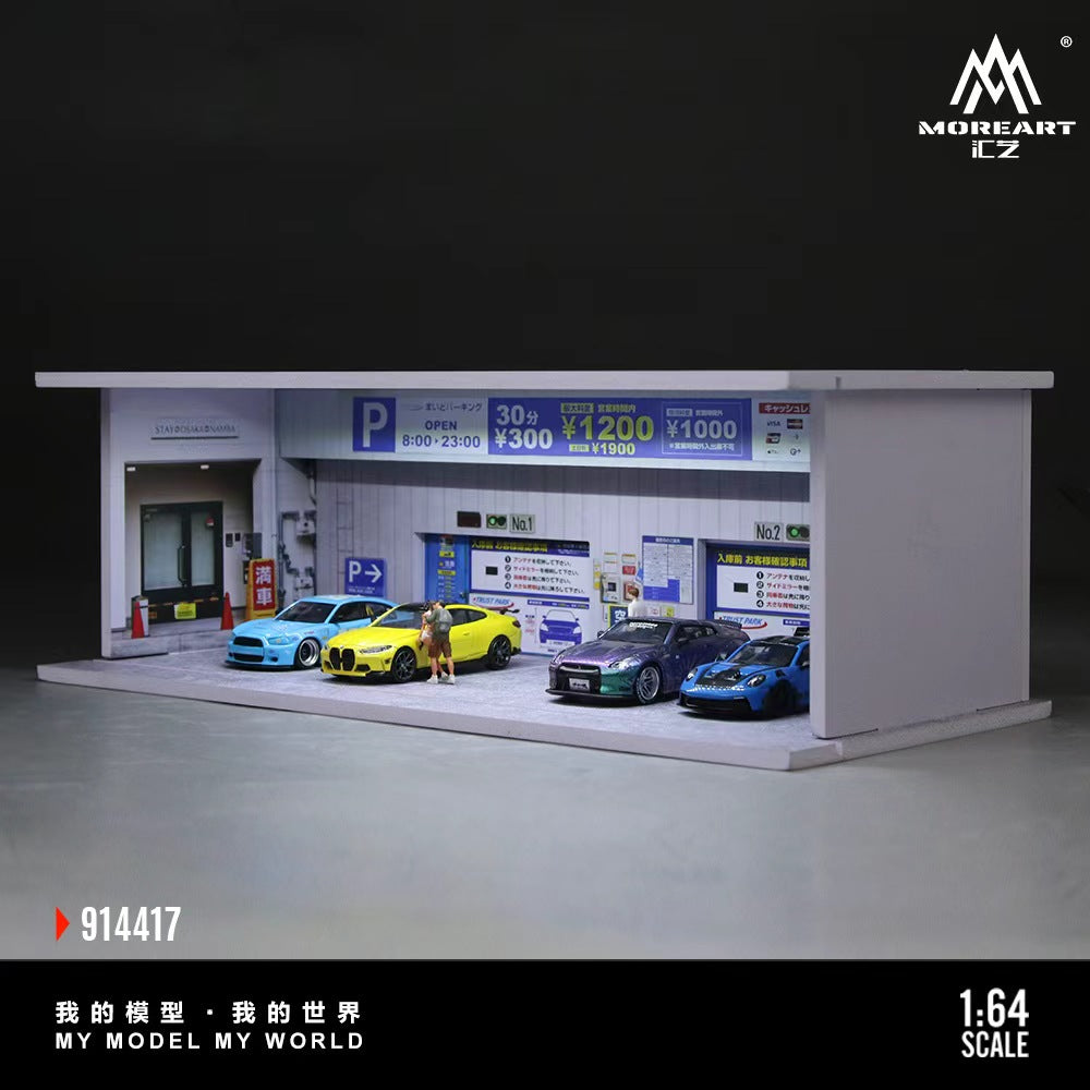 [Preorder] MoreArt 1:64 THEME LIGHTING ASSEMBLY SCENE (3 Versions) MO914416/MO914417/MO914418