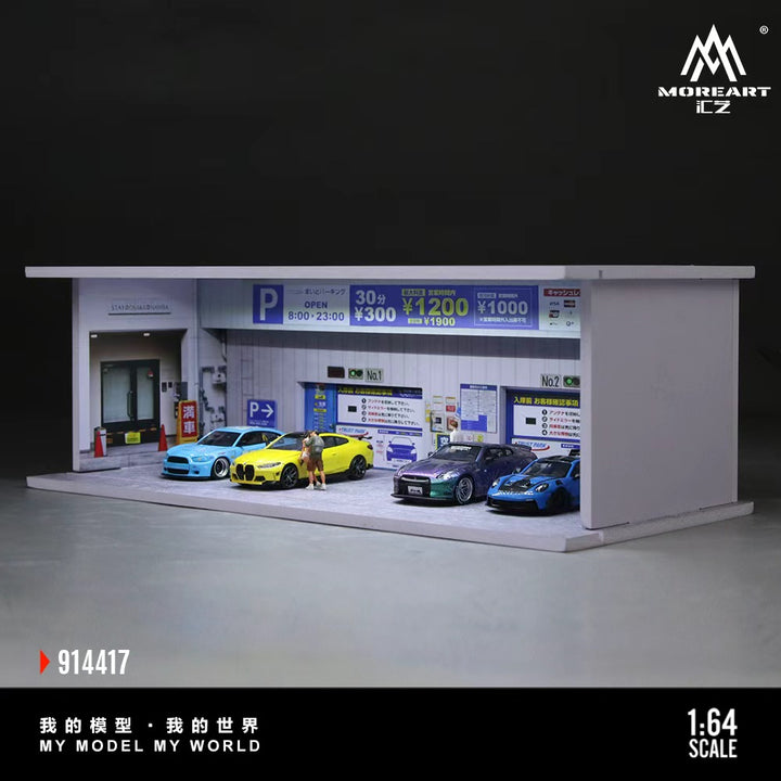 [Preorder] MoreArt 1:64 THEME LIGHTING ASSEMBLY SCENE (3 Versions) MO914416/MO914417/MO914418