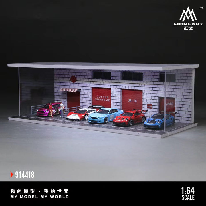 [Preorder] MoreArt 1:64 THEME LIGHTING ASSEMBLY SCENE (3 Versions) MO914416/MO914417/MO914418