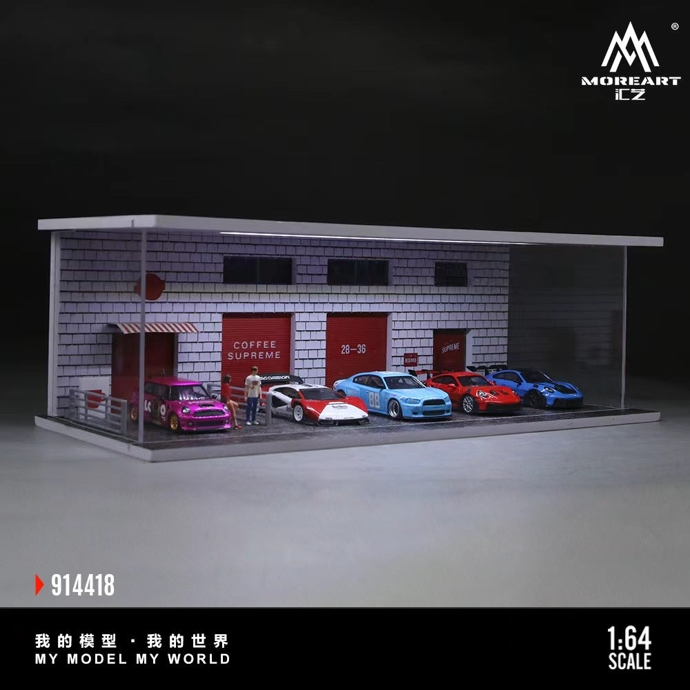 [Preorder] MoreArt 1:64 THEME LIGHTING ASSEMBLY SCENE (3 Versions) MO914416/MO914417/MO914418