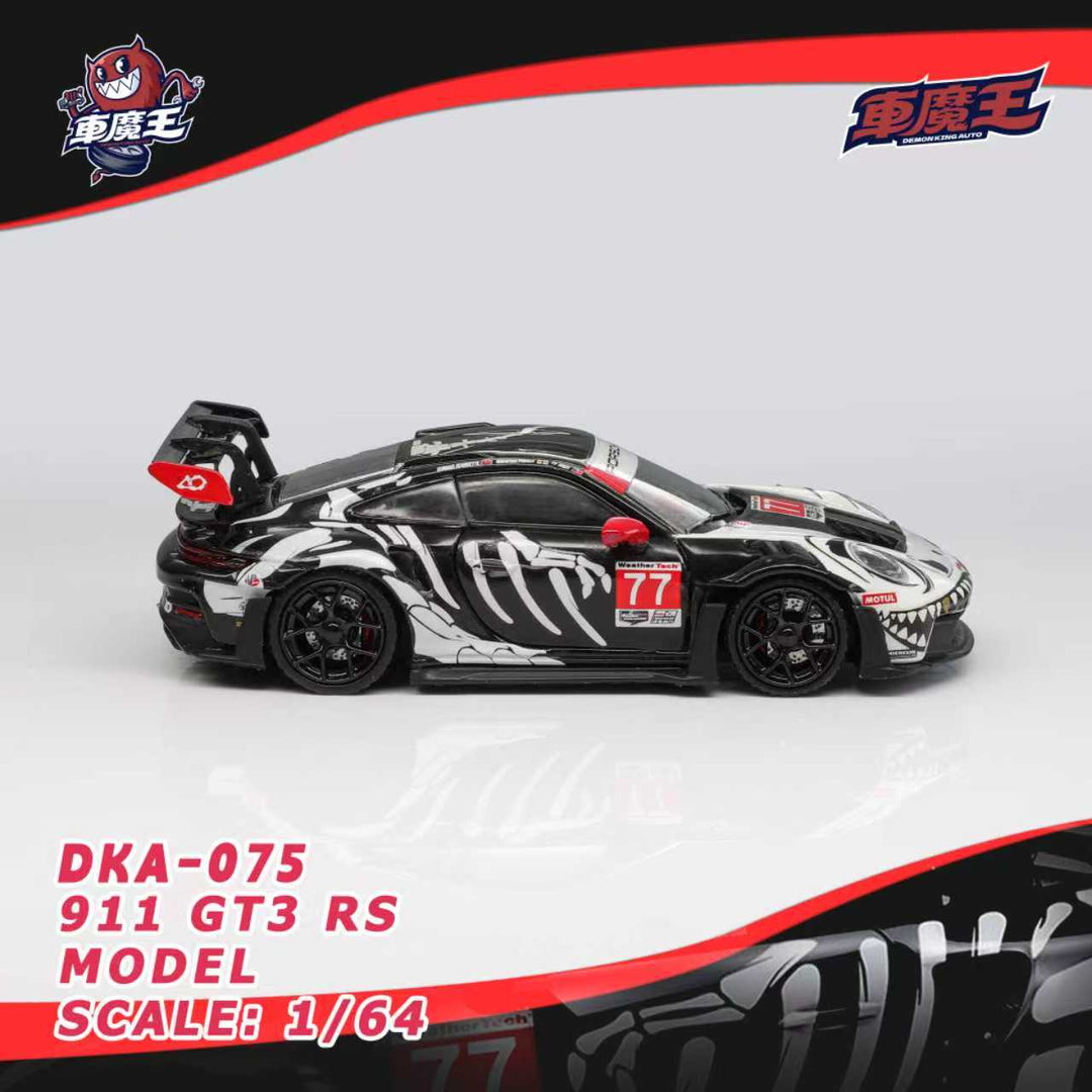 [Preorder] DEMON KING AUTO 1:64 PORSCHE 911 GT3 RS Bone Dragon Livery DKA-075