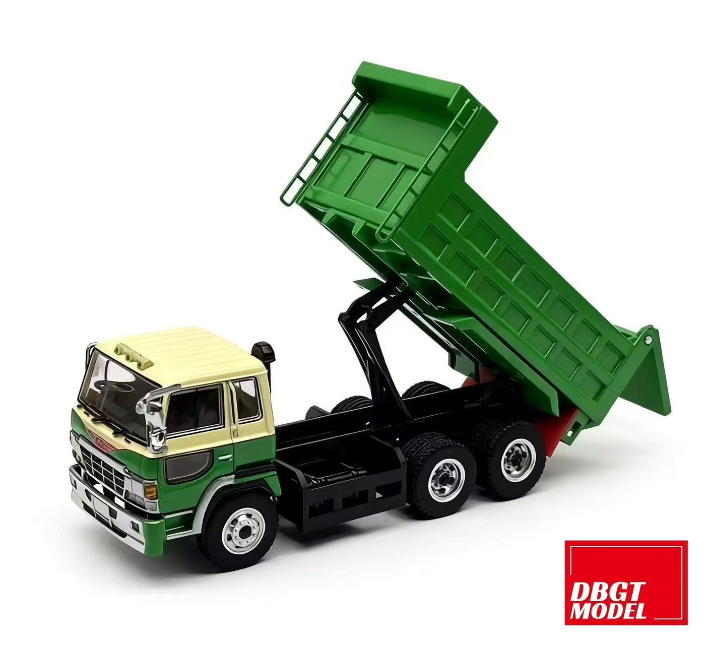 Hino DBGT MODEL 1:64 ミニカードルフィン　デコトラ 日野 Preorder] DBGT Model 1:64 Hino Super Dolphin Dump Truck (2 Colours