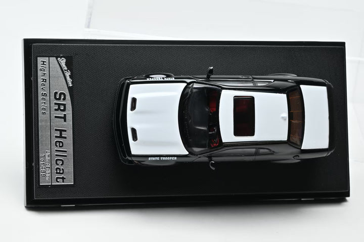 [Preorder] Stance Hunters 1:64 Dodge Challenger Hellcat SRT Hellcat Texas State Trooper Livery
