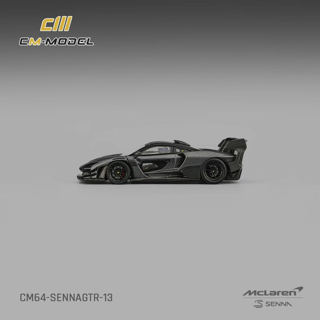 [Preorder] CM Model 1:64 Mclaren Senna GTR Metallic Grey CM64-SennaGTR-13