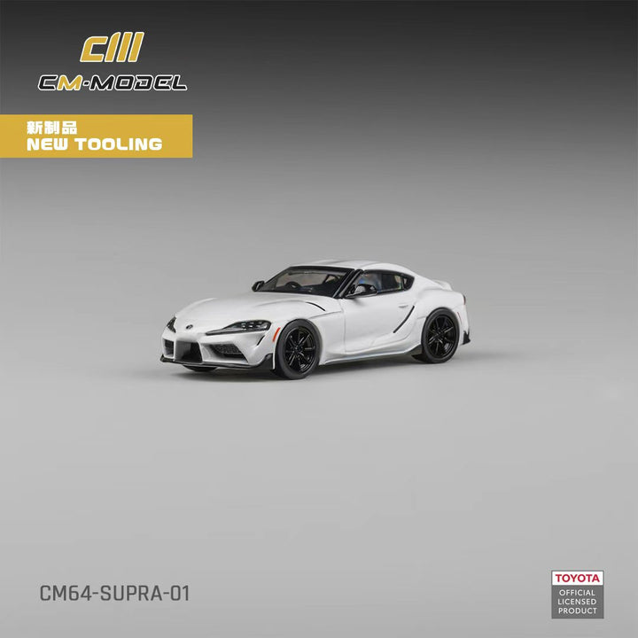 [Preorder] CM Model 1:64 Toyota Supra Pearl White CM64-Supra-01