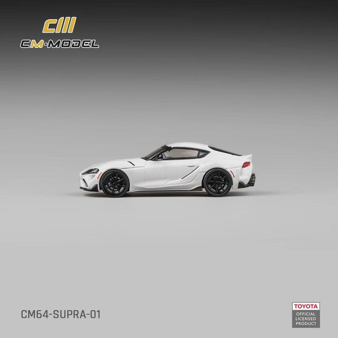 [Preorder] CM Model 1:64 Toyota Supra Pearl White CM64-Supra-01