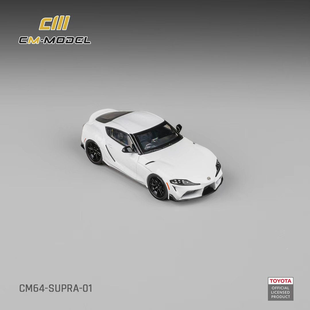 [Preorder] CM Model 1:64 Toyota Supra Pearl White CM64-Supra-01