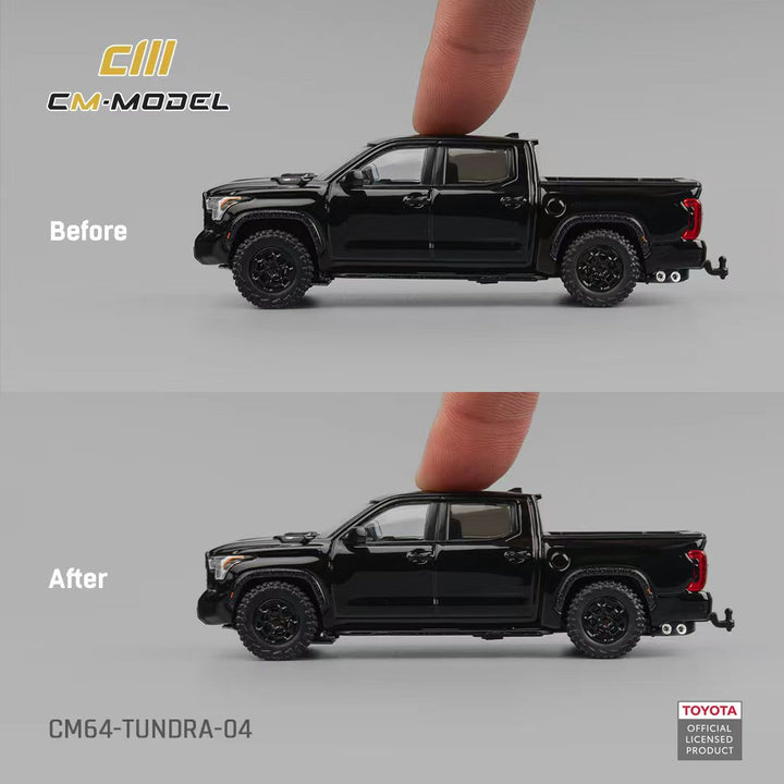 [Preorder] CM Model 1:64 Toyota Tundra Black CM64-Tundra-04