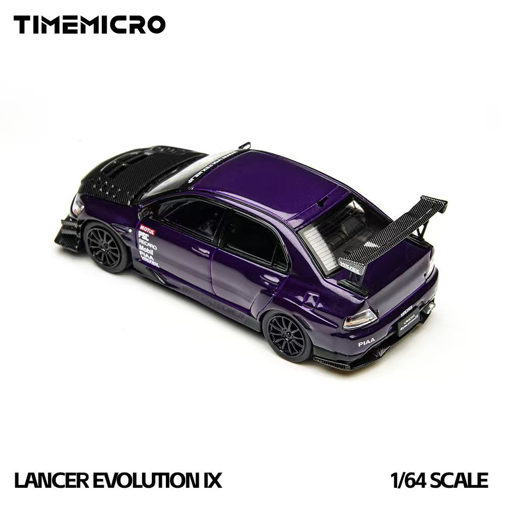 [Preorder] TimeMicro × PSC DESIGN 1:64 Mitsubishi EVO 9 LANCER EVOLUTION IX TM800214