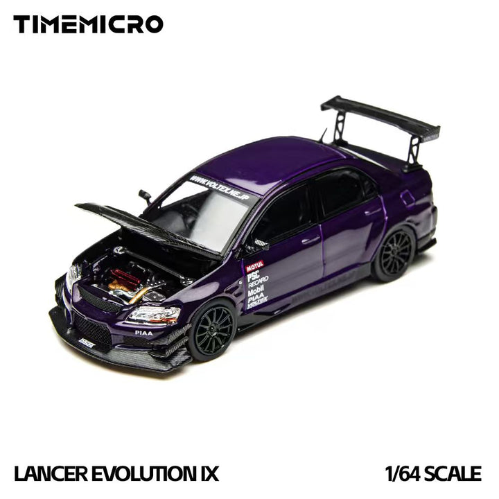 [Preorder] TimeMicro × PSC DESIGN 1:64 Mitsubishi EVO 9 LANCER EVOLUTION IX TM800214