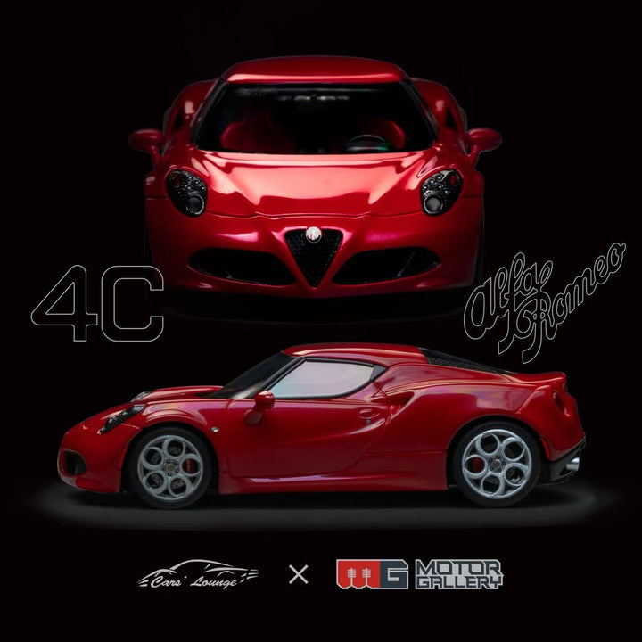 [Preorder] Car's Lounge x Motor Gallery 1:64 Alfa Romeo 4C (5 Colours)
