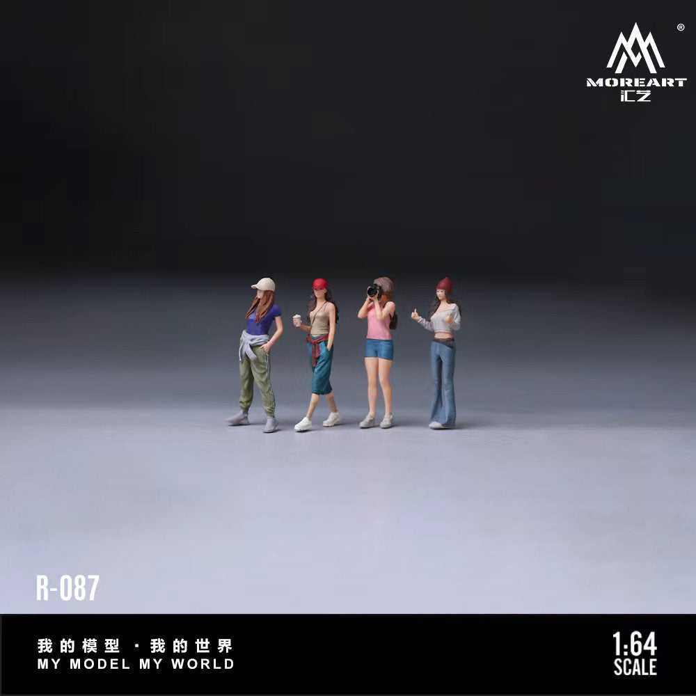 [Preorder] MoreArt 1:64 STREET SNAP BEST FRIENDS FOUR FIGURE SET MO223087