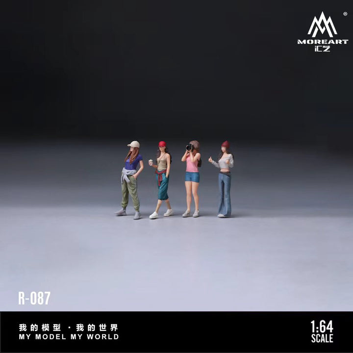 [Preorder] MoreArt 1:64 STREET SNAP BEST FRIENDS FOUR FIGURE SET MO223087