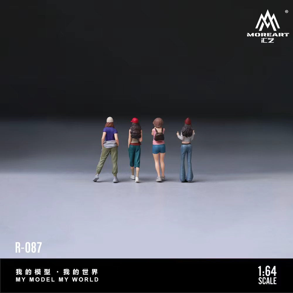 [Preorder] MoreArt 1:64 STREET SNAP BEST FRIENDS FOUR FIGURE SET MO223087