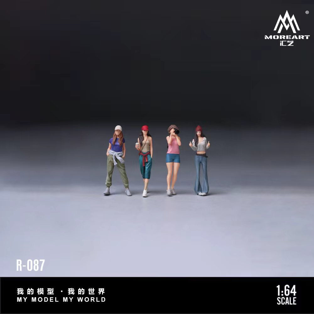 [Preorder] MoreArt 1:64 STREET SNAP BEST FRIENDS FOUR FIGURE SET MO223087