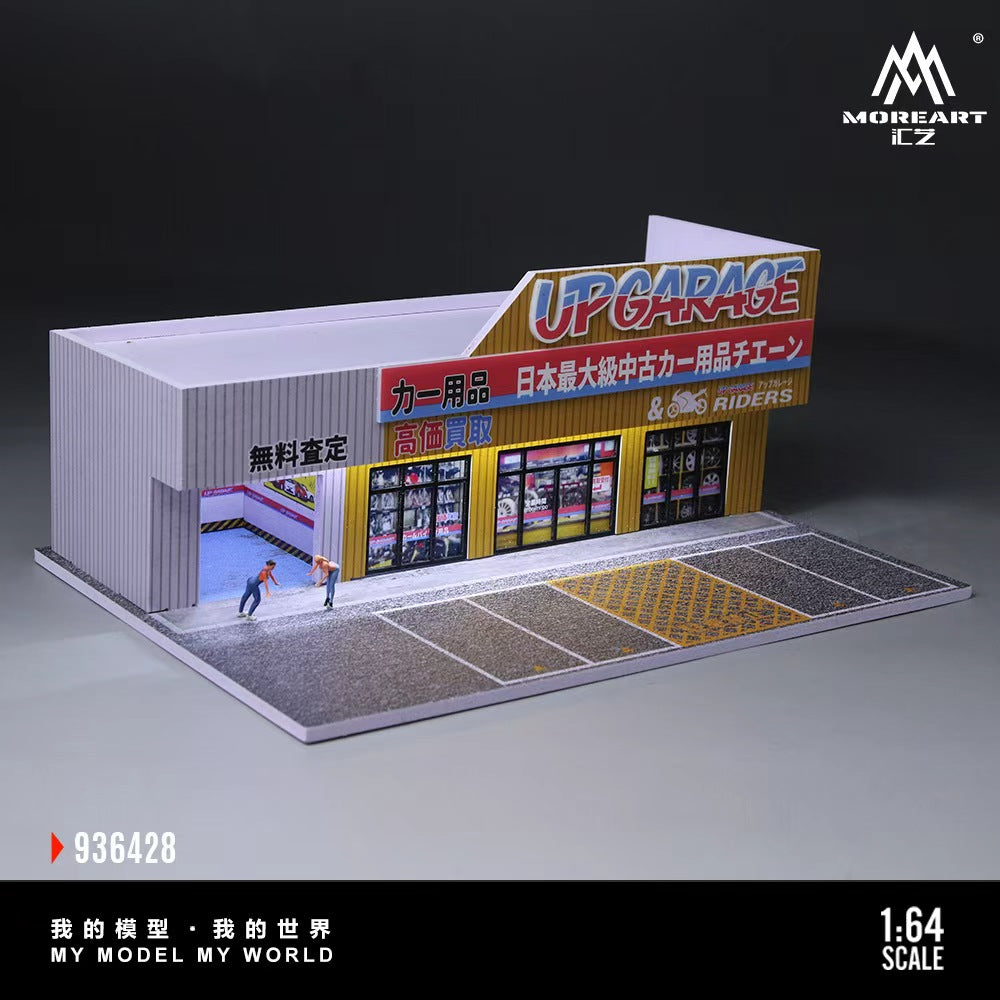 [Preorder] MoreArt 1:64 SCENE OF AN AUTO SUPPLY STORE MO936428