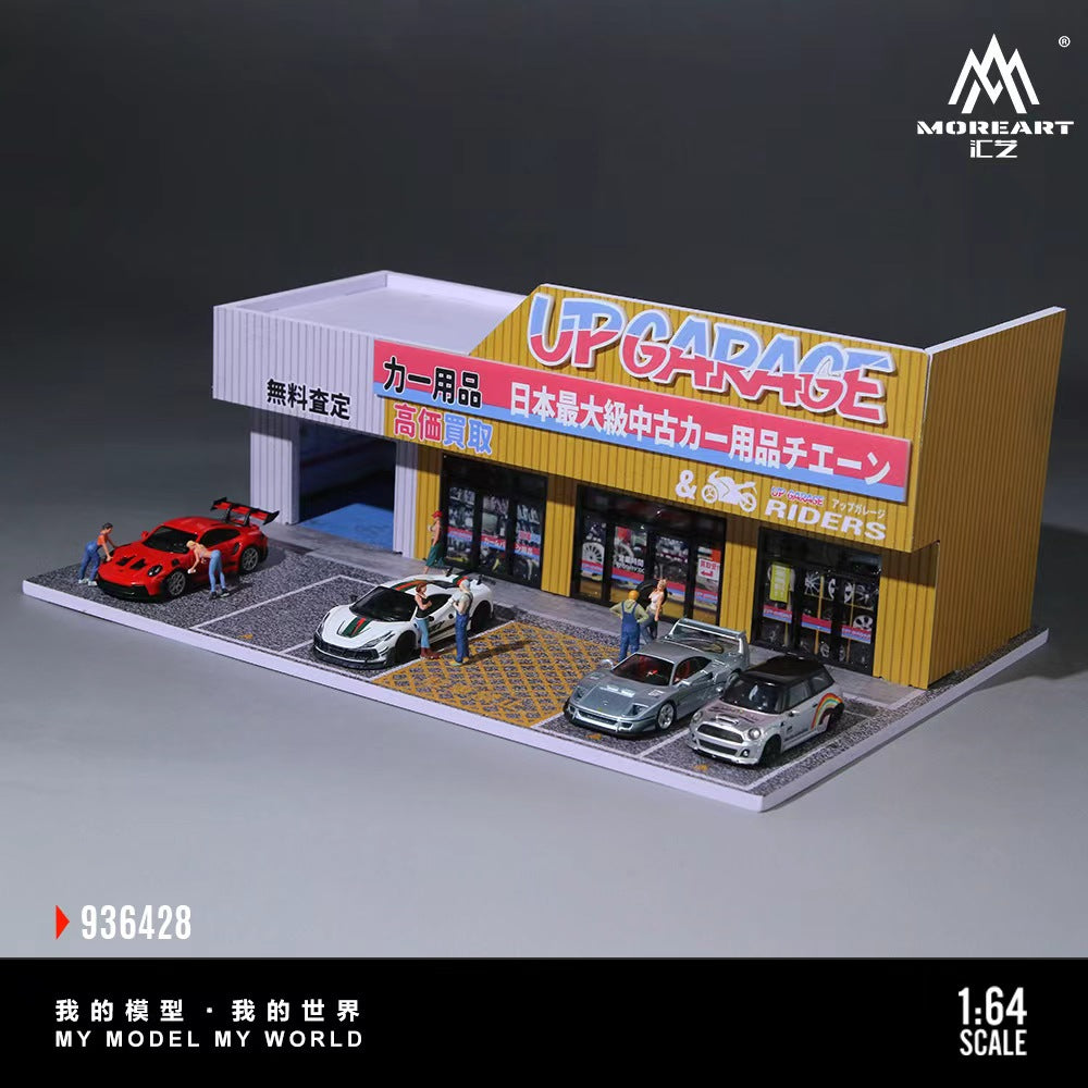 [Preorder] MoreArt 1:64 SCENE OF AN AUTO SUPPLY STORE MO936428