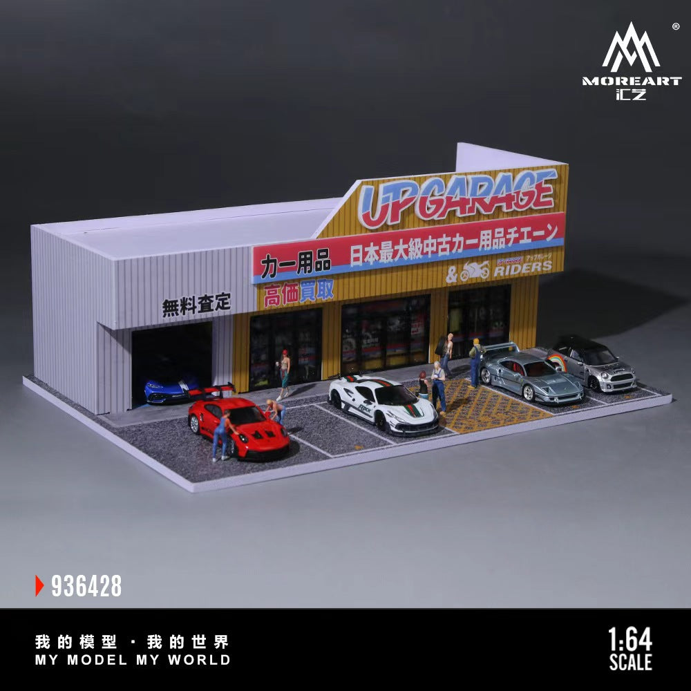 [Preorder] MoreArt 1:64 SCENE OF AN AUTO SUPPLY STORE MO936428