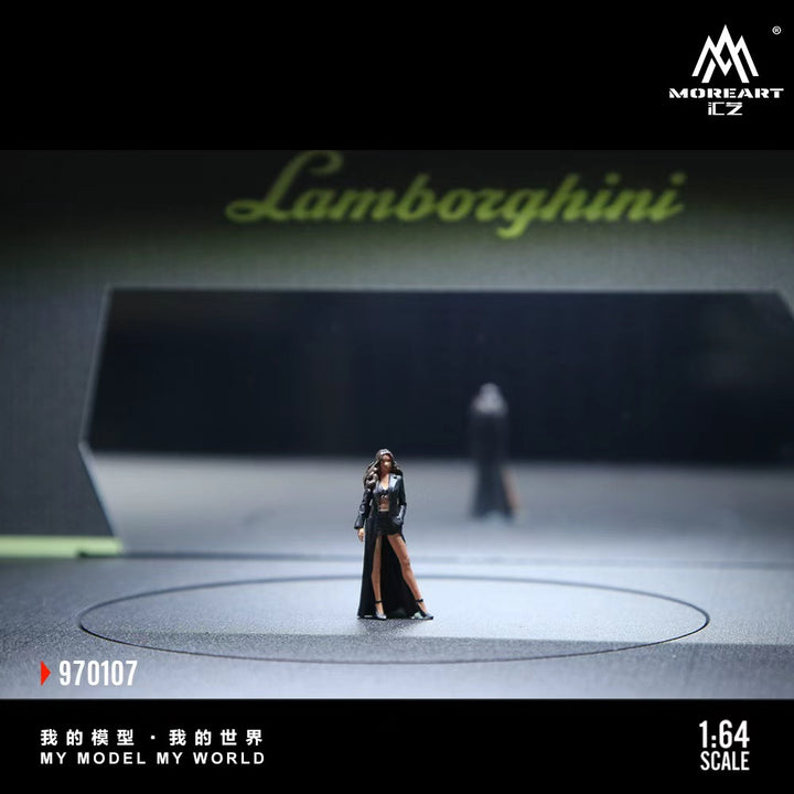 [Preorder] MoreArt 1:64 Lamborghini Rotating Exhibition Stand Scene MO970107