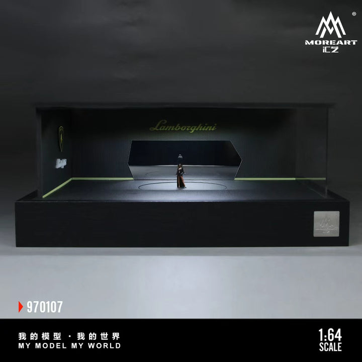 [Preorder] MoreArt 1:64 Lamborghini Rotating Exhibition Stand Scene MO970107
