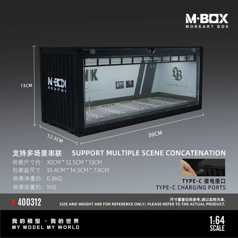 [Preorder] MBOX 1:64 CONTAINER MODEL STORAGE SCENE (3 Versions) MB400312/MB400313/MB400314