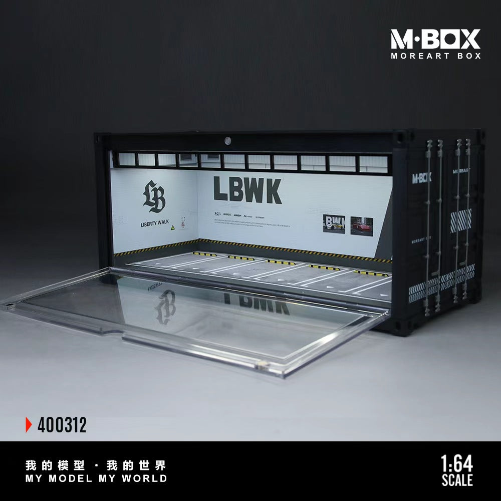 [Preorder] MBOX 1:64 CONTAINER MODEL STORAGE SCENE (3 Versions) MB400312/MB400313/MB400314