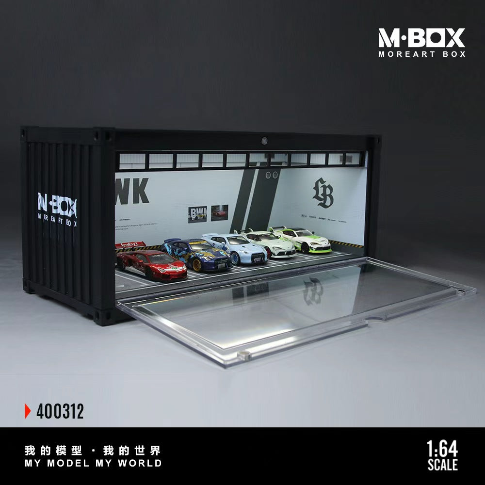 [Preorder] MBOX 1:64 CONTAINER MODEL STORAGE SCENE (3 Versions) MB400312/MB400313/MB400314