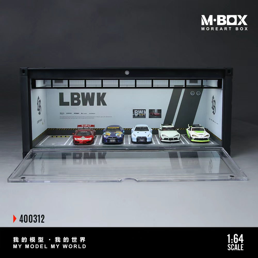 [Preorder] MBOX 1:64 CONTAINER MODEL STORAGE SCENE (3 Versions) MB400312/MB400313/MB400314