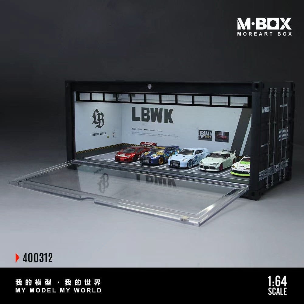 [Preorder] MBOX 1:64 CONTAINER MODEL STORAGE SCENE (3 Versions) MB400312/MB400313/MB400314