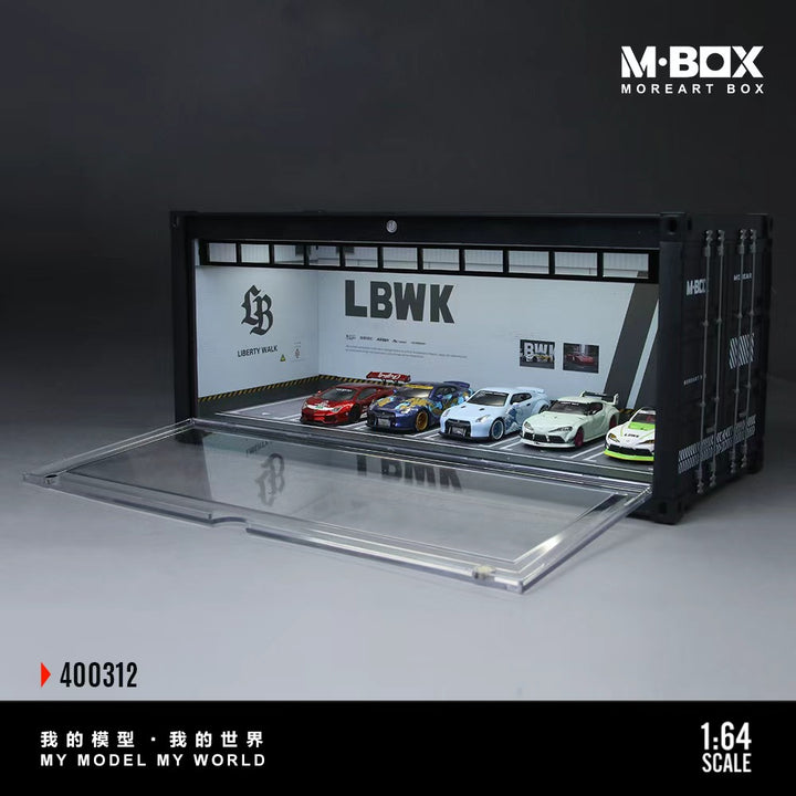 [Preorder] MBOX 1:64 CONTAINER MODEL STORAGE SCENE (3 Versions) MB400312/MB400313/MB400314
