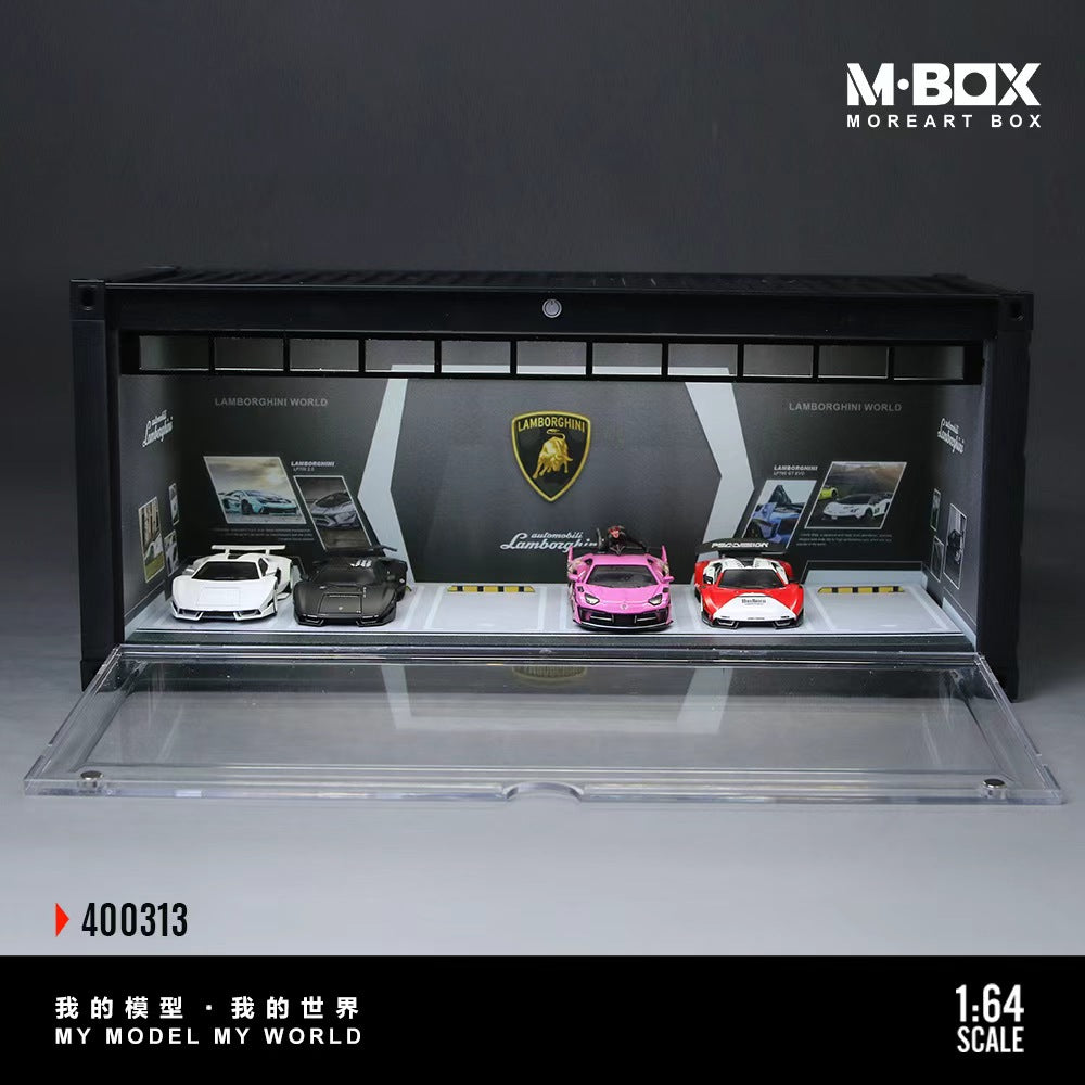 [Preorder] MBOX 1:64 CONTAINER MODEL STORAGE SCENE (3 Versions) MB400312/MB400313/MB400314