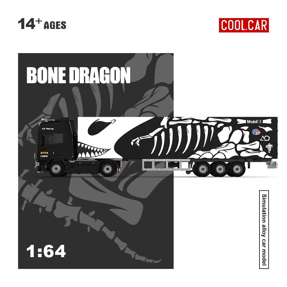Cool Car 1:64 Scania Container Truck - Dragon of Bones Livery CC644031