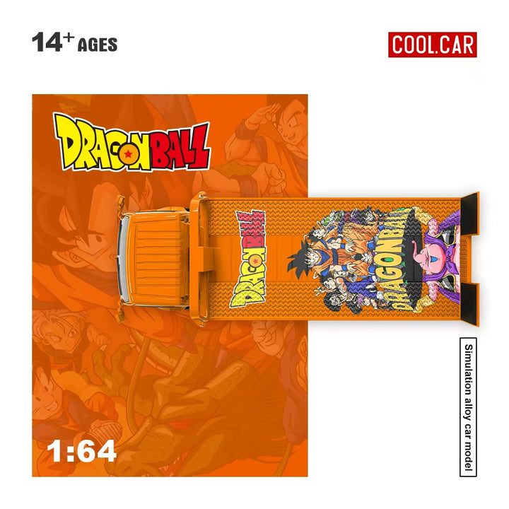 [Preorder] Cool Car 1:64 Hino H300 Transport Trailer - Dragon Ball Livery CC647233