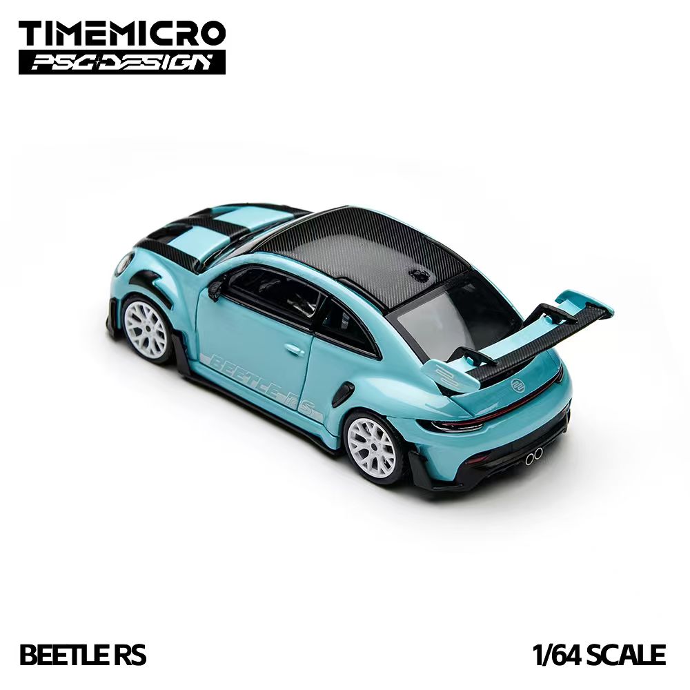 [Preorder] TimeMicro × PSC DESIGN 1:64 Volkswagen Beetle RS Blue Livery TM647906
