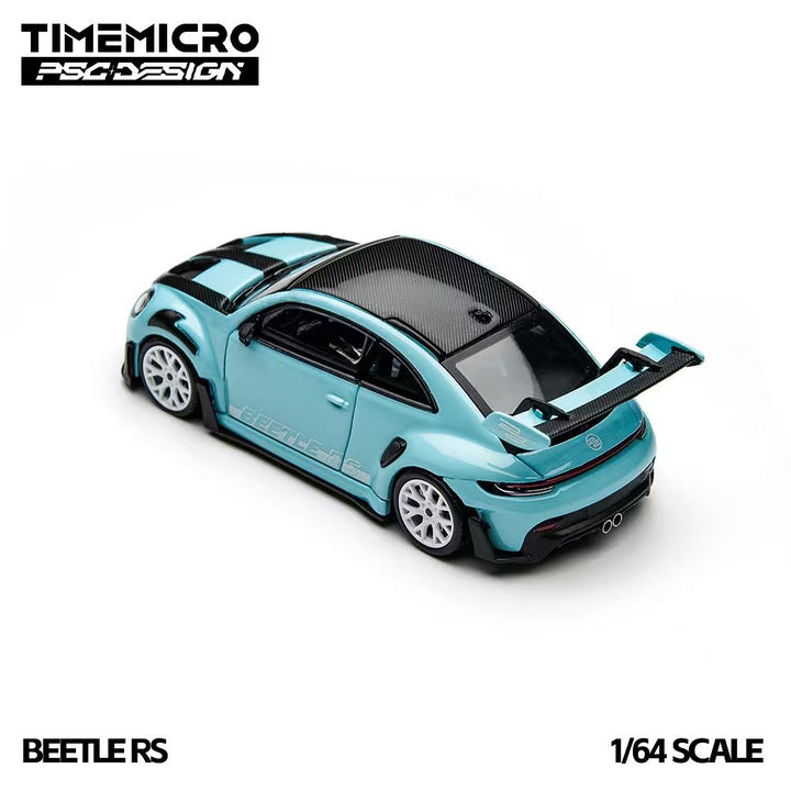 [Preorder] TimeMicro × PSC DESIGN 1:64 Volkswagen Beetle RS Blue Livery TM647906