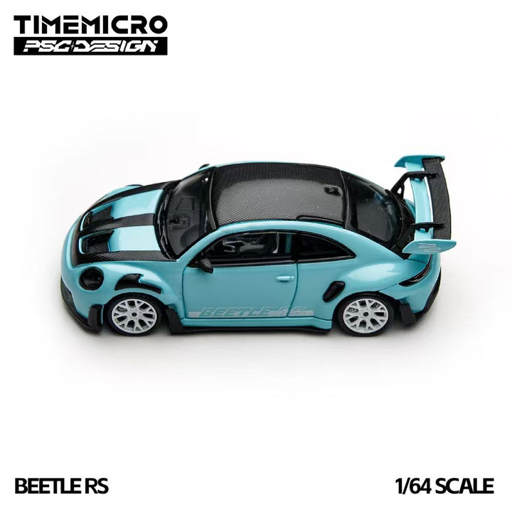 [Preorder] TimeMicro × PSC DESIGN 1:64 Volkswagen Beetle RS Blue Livery TM647906