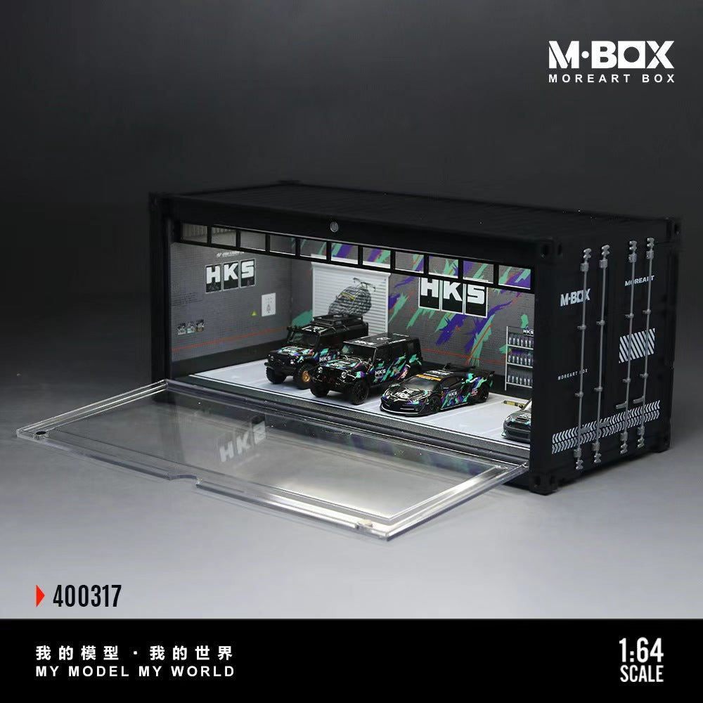 [Preorder] MBOX 1:64 CONTAINER MODEL STORAGE SCENE (3 Versions) MB400316/MB400317/MB400318