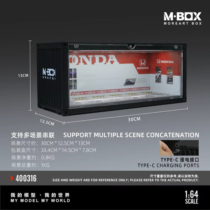 [Preorder] MBOX 1:64 CONTAINER MODEL STORAGE SCENE (3 Versions) MB400316/MB400317/MB400318