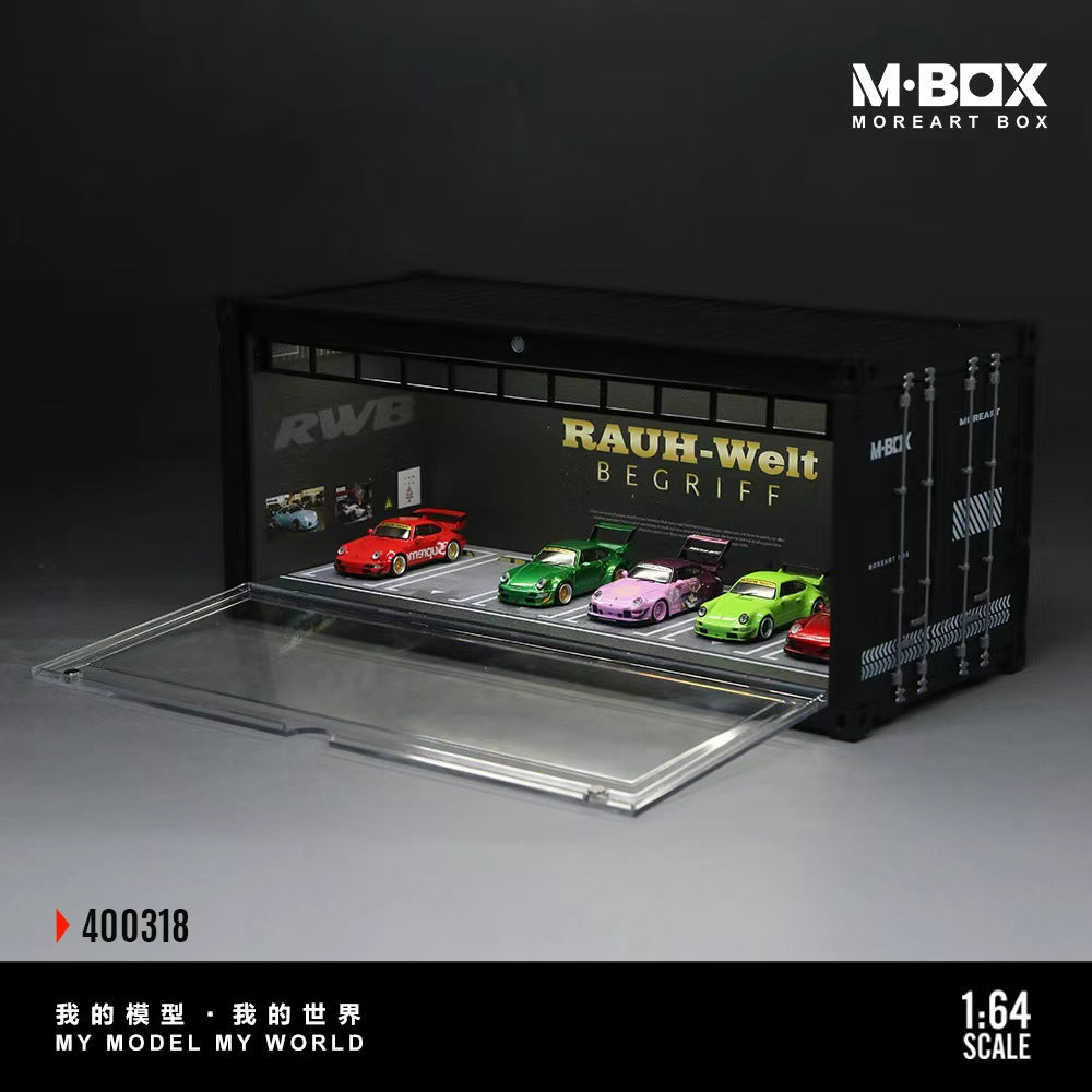 [Preorder] MBOX 1:64 CONTAINER MODEL STORAGE SCENE (3 Versions) MB400316/MB400317/MB400318