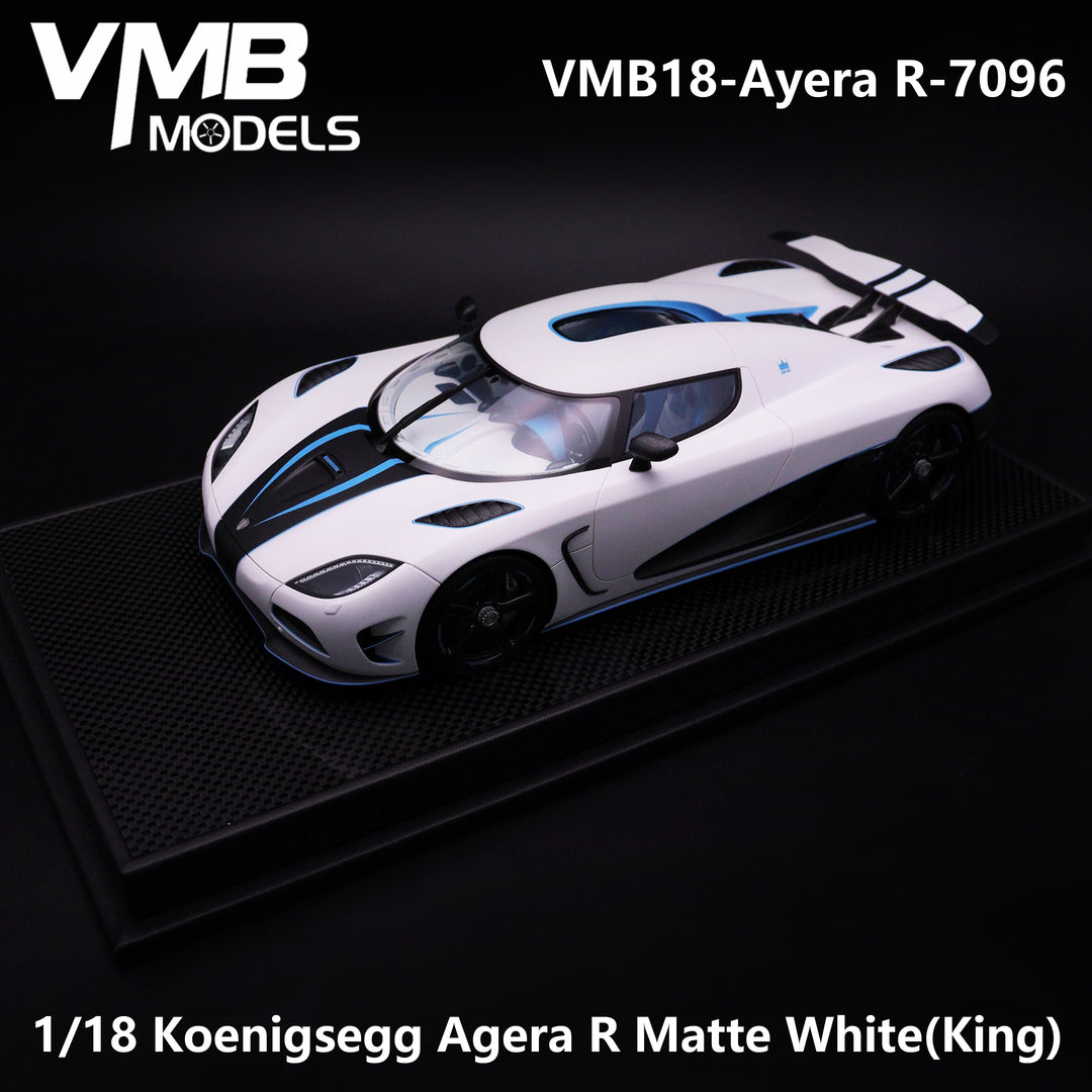 [Preorder] VMB 1:18 Koenigsegg Agera R King Matte White VMB18-AYERA R -7096
