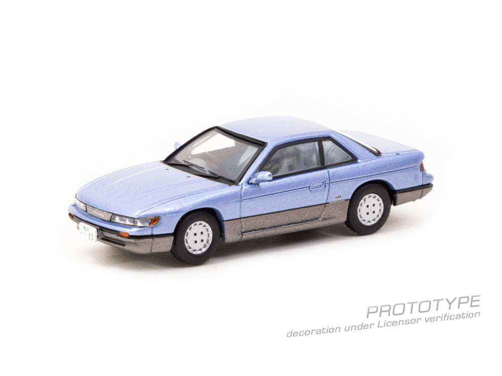 Tarmac Works 1:64 Nissan Silvia (S13) Blue/Grey JC64-003-BL
