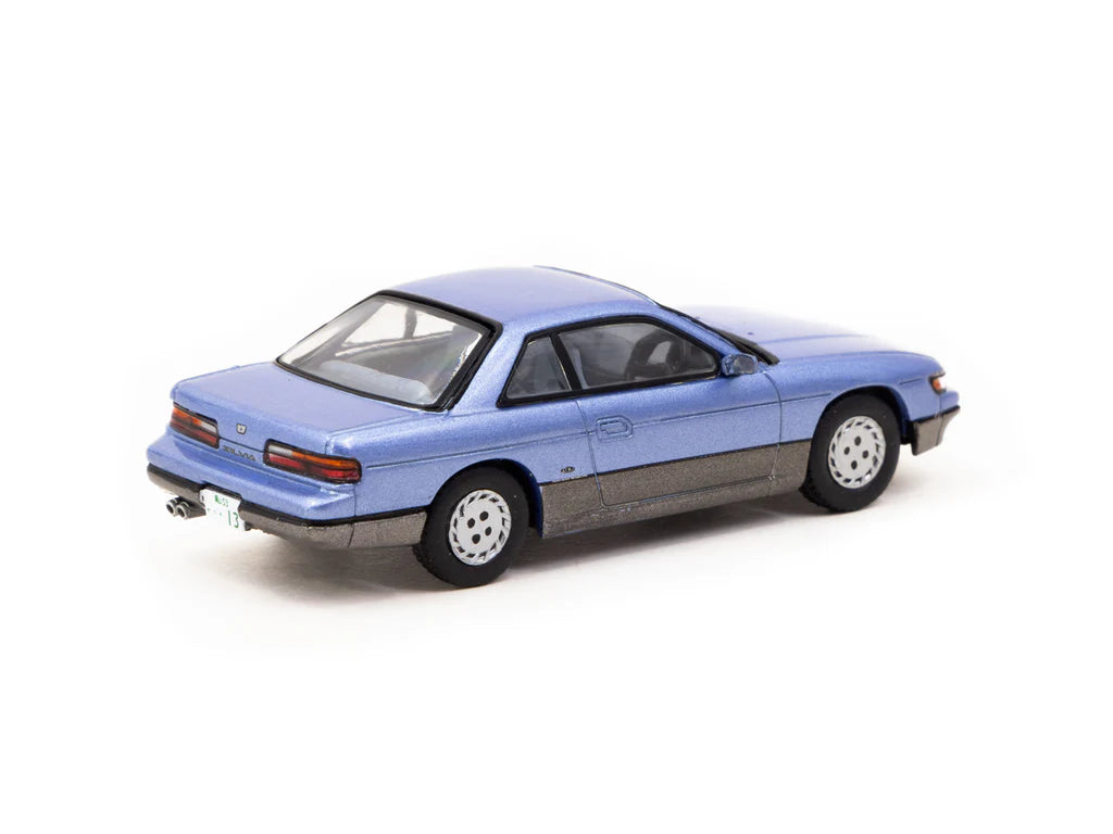 Tarmac Works 1:64 Nissan Silvia (S13) Blue/Grey