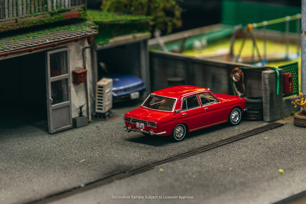 Tarmac Works 1:64 Datsun BLUEBIRD 1600SSS (P510) Red