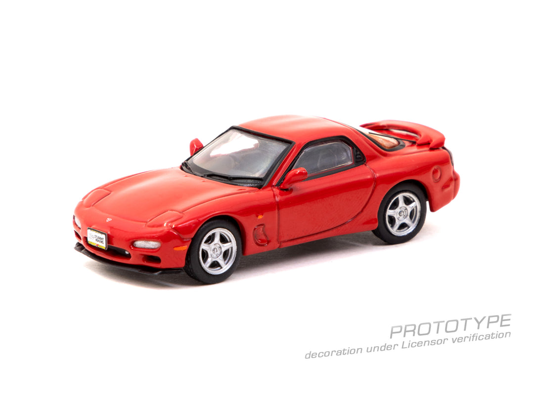 [Preorder] Tarmac Works 1:64 Mazda RX-7 FD3S Red