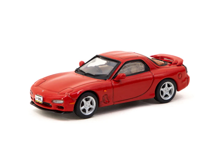 Tarmac Works 1:64 Mazda RX-7 Student Diver FD3S Red