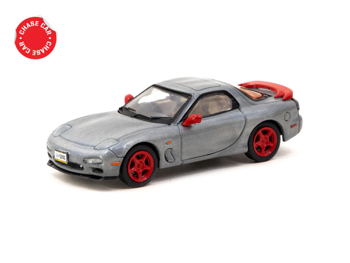 Tarmac Works 1:64 Mazda RX-7 Student Diver FD3S Red