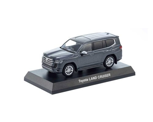[Preorder] Kyosho 1:64 Mini Car & Book Toyota Land Cruiser Limited Edition – Grey