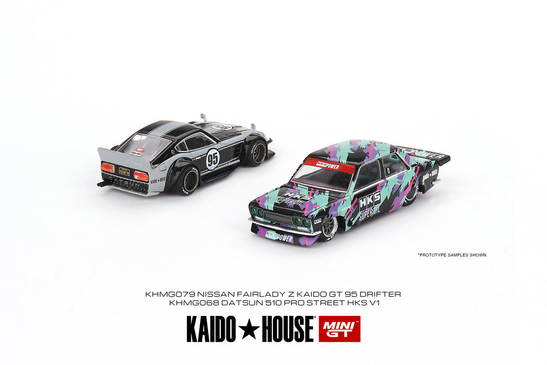 Kaido House + Mini GT Datsun 510 Pro Street HKS V1