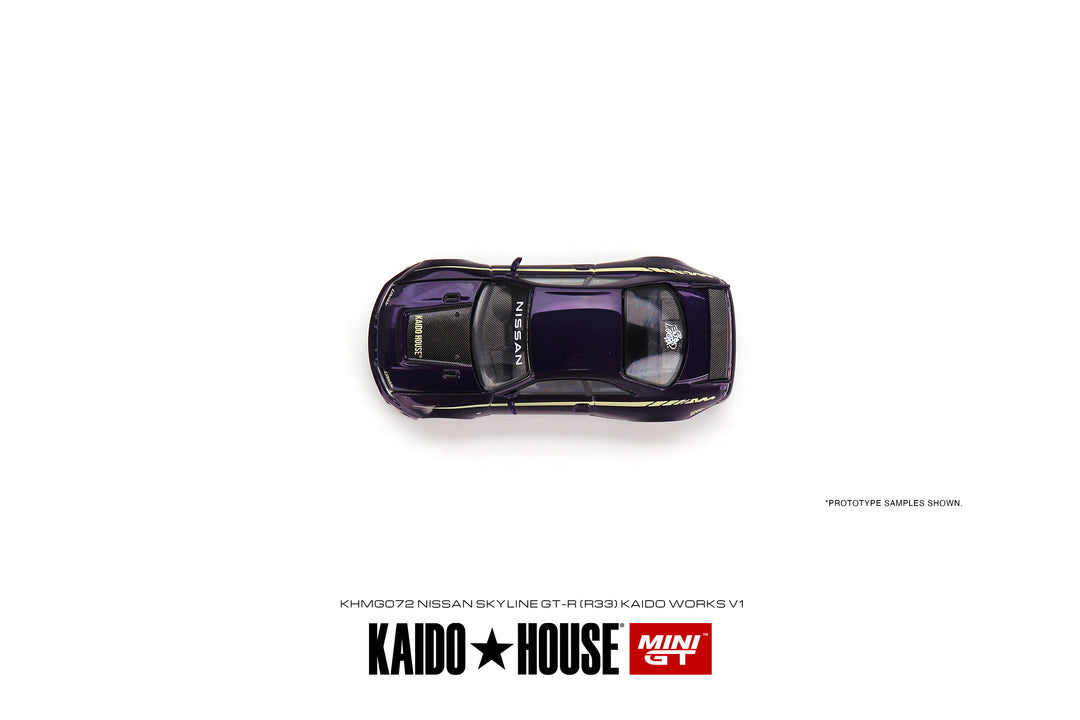 Kaido House + Mini GT 1:64 Nissan Skyline GTR (R33) Kaido Works V1