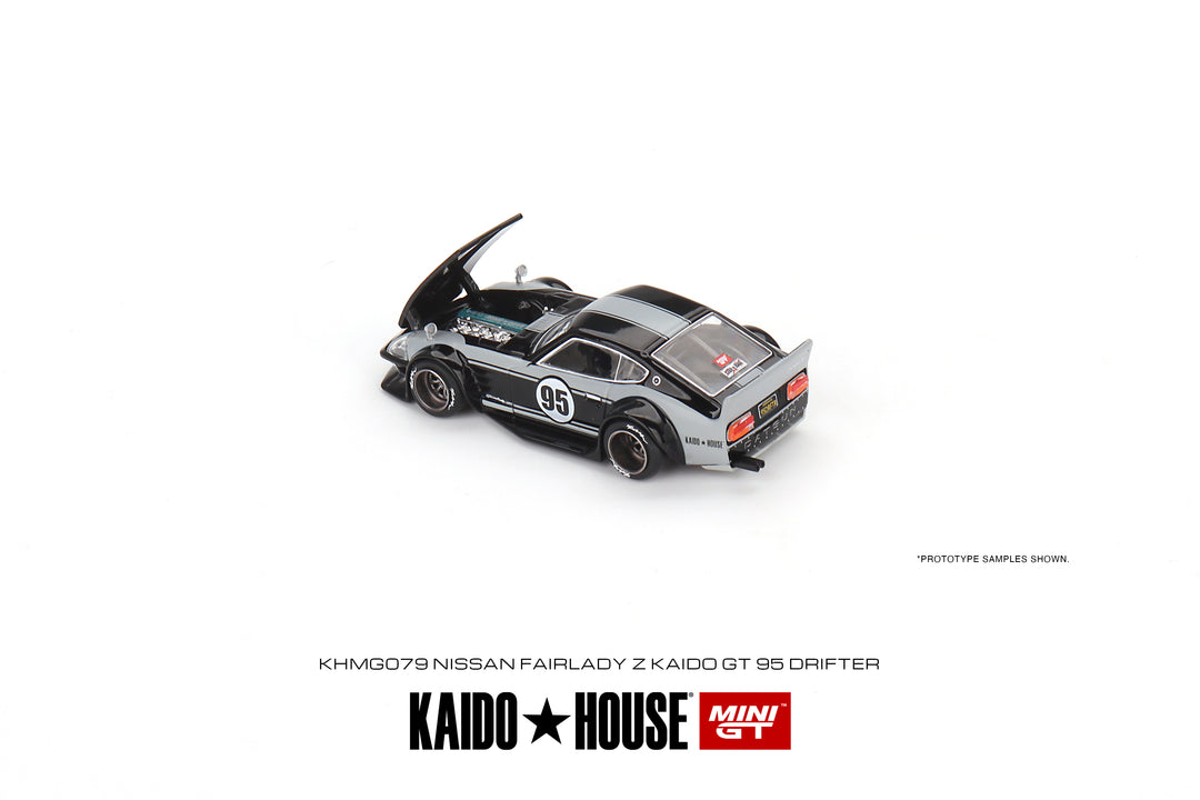 Kaido House + Mini GT Nissan Fairlady Z Kaido GT 95 Drifter V1 KHMG079 Rear